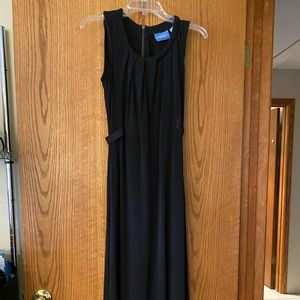 Simply Vera little black dress gathered in front
